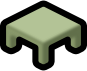 coffee table green